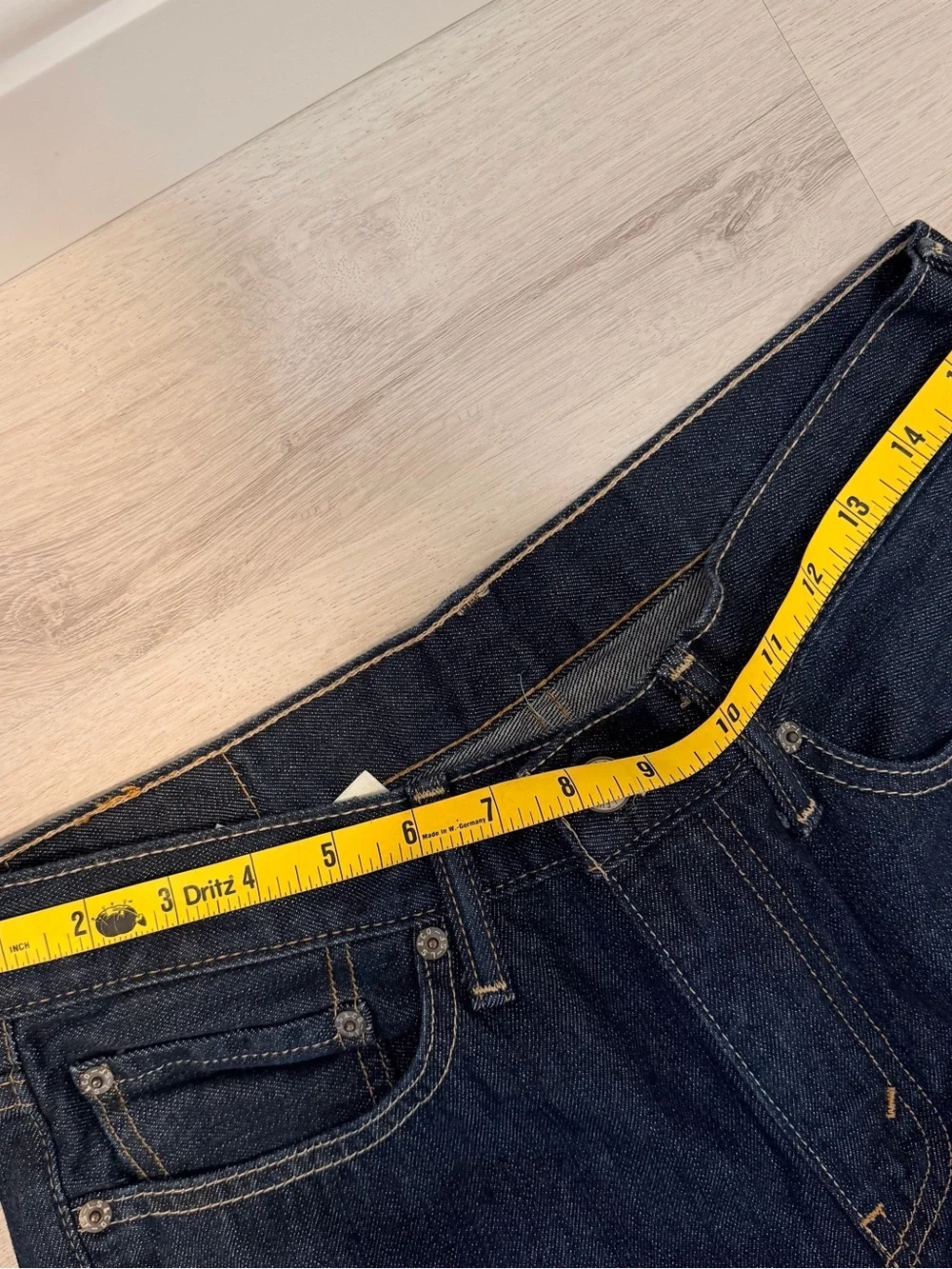 Levi's 514 Dark Wash Straight Jeans 31x30